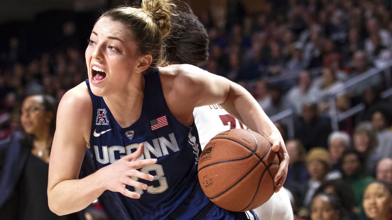 UConn remains in the overall No. 1 spot in the NCAA women's basketball