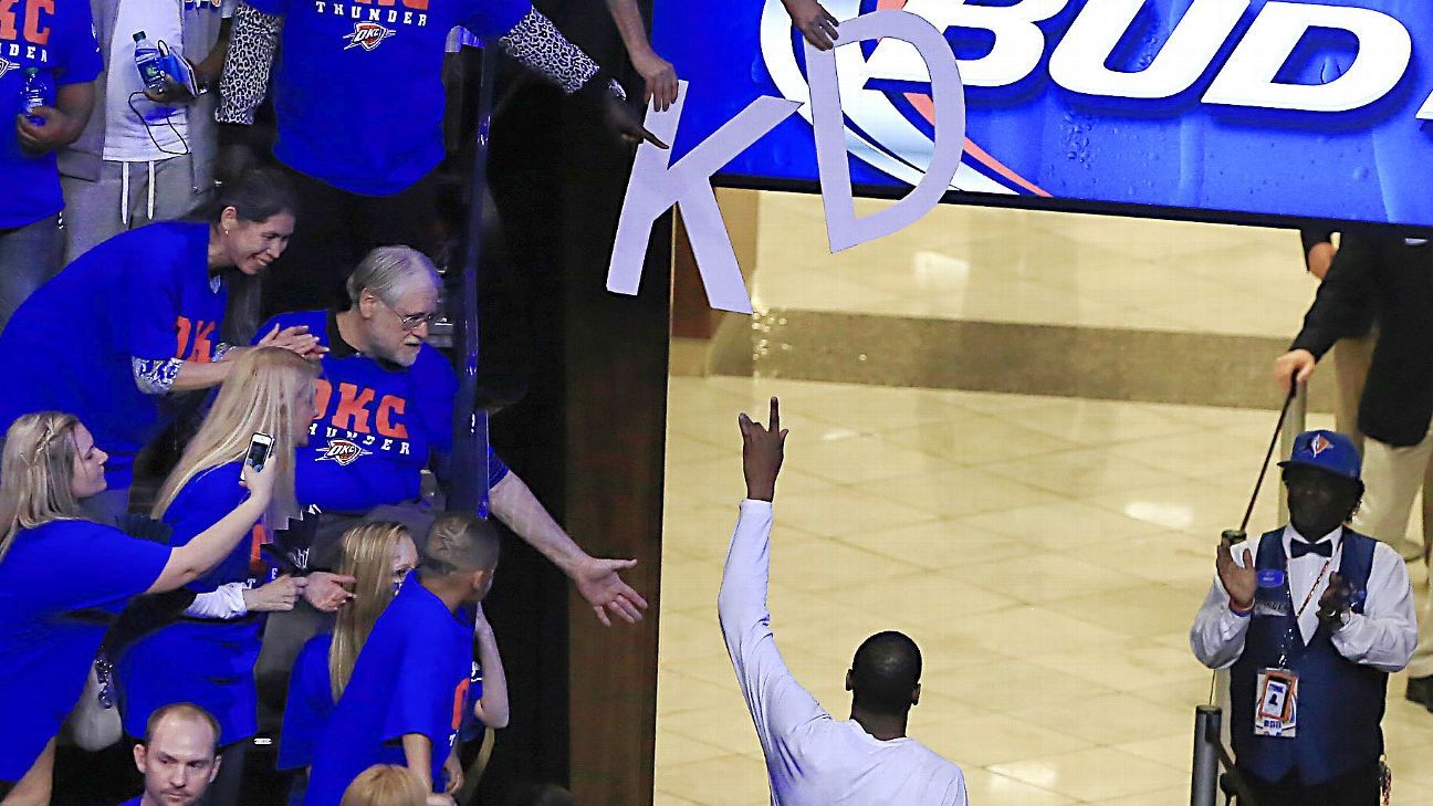 Kevin Durant's moving MVP speech re-told by people of Oklahoma City