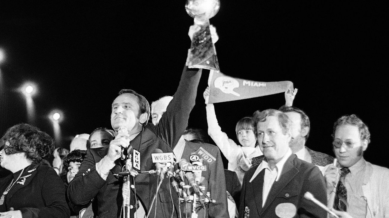 Shula says '72 Dolphins don't have champagne parties - NBC Sports