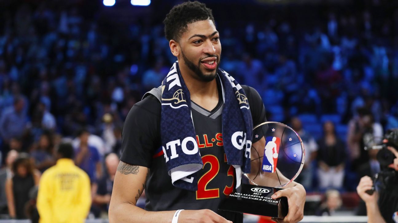 Anthony Davis / Western All-Stars Starters / 2015 NBA All-Star Game in NYC