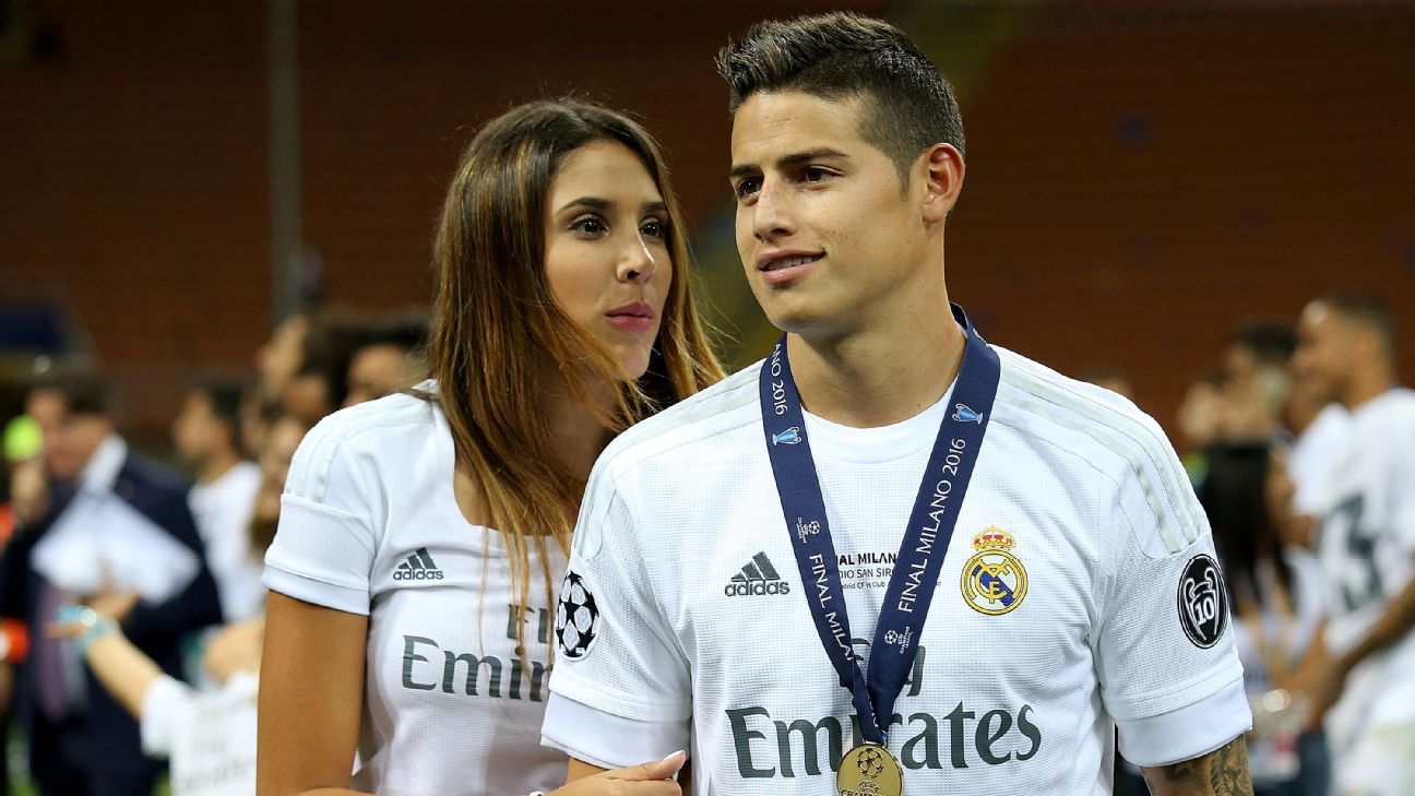 James Rodriguez S Personal Frustration Not Down To Zinedine Zidane Says Wife