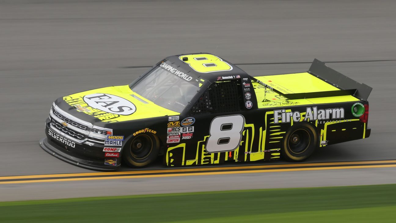 John Hunter Nemechek wins NASCAR Truck race at Gateway