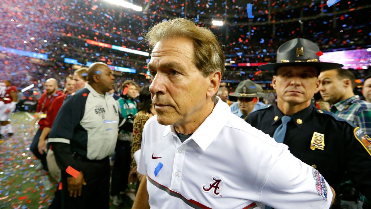 Alabama Crimson Tide Coach Nick Saban Gets Extension Espn 6993