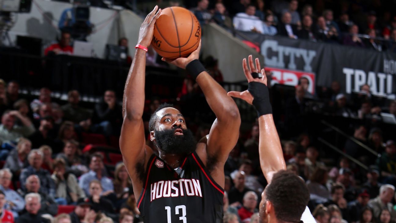 Rockets break Warriors' record for most 3-pointers made in season - ESPN