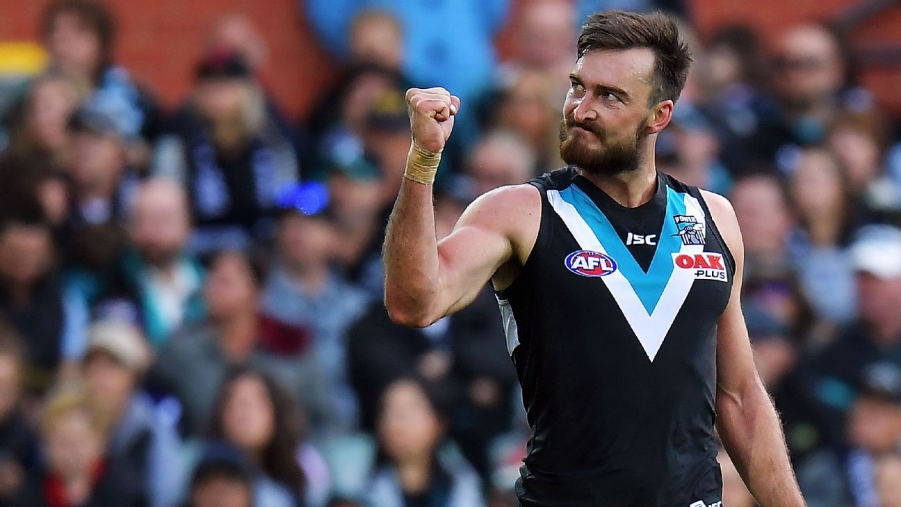 Robbie Gray stars as Port Adelaide thrash Fremantle Dockers