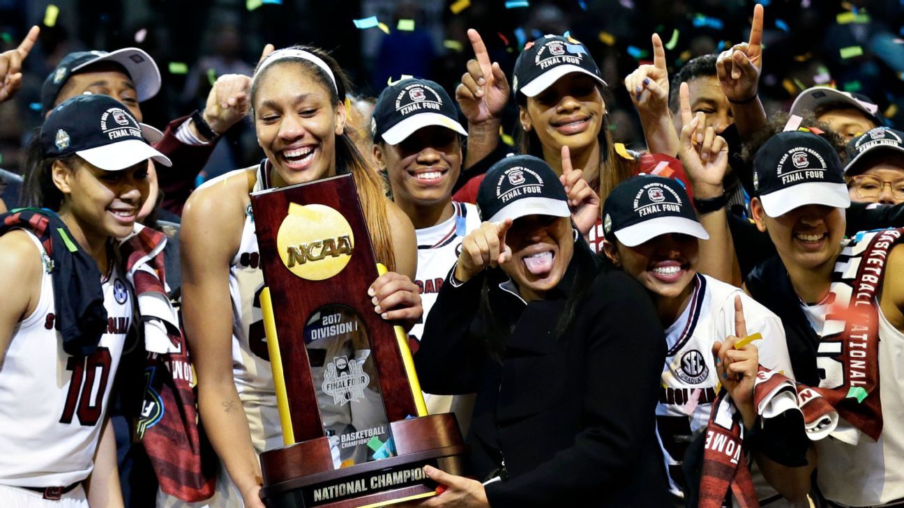 Women's Final Four South Carolina Gamecocks finally win first NCAA