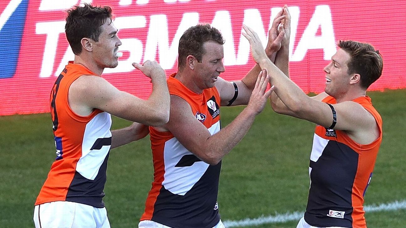 Steve Johnson Helps GWS Giants To Big Win Over North Melbourne