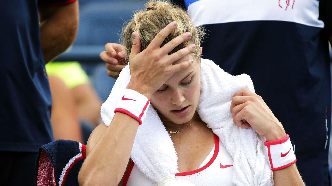 Tennis star Eugenie Bouchard testifies about slip and fall at 2015 US Open  - ESPN