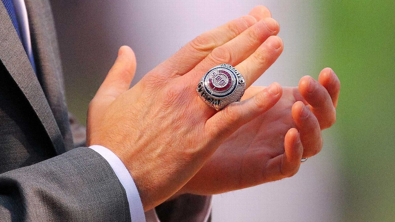 Chicago Cubs 2016 World Series Rings