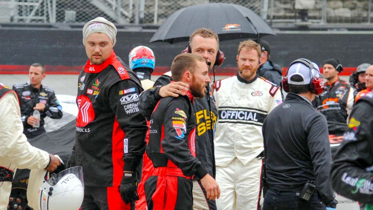 Tony Clements Racing Ross Chastain: Punch was 'reaction to getting grabbed' from behind - ESPN