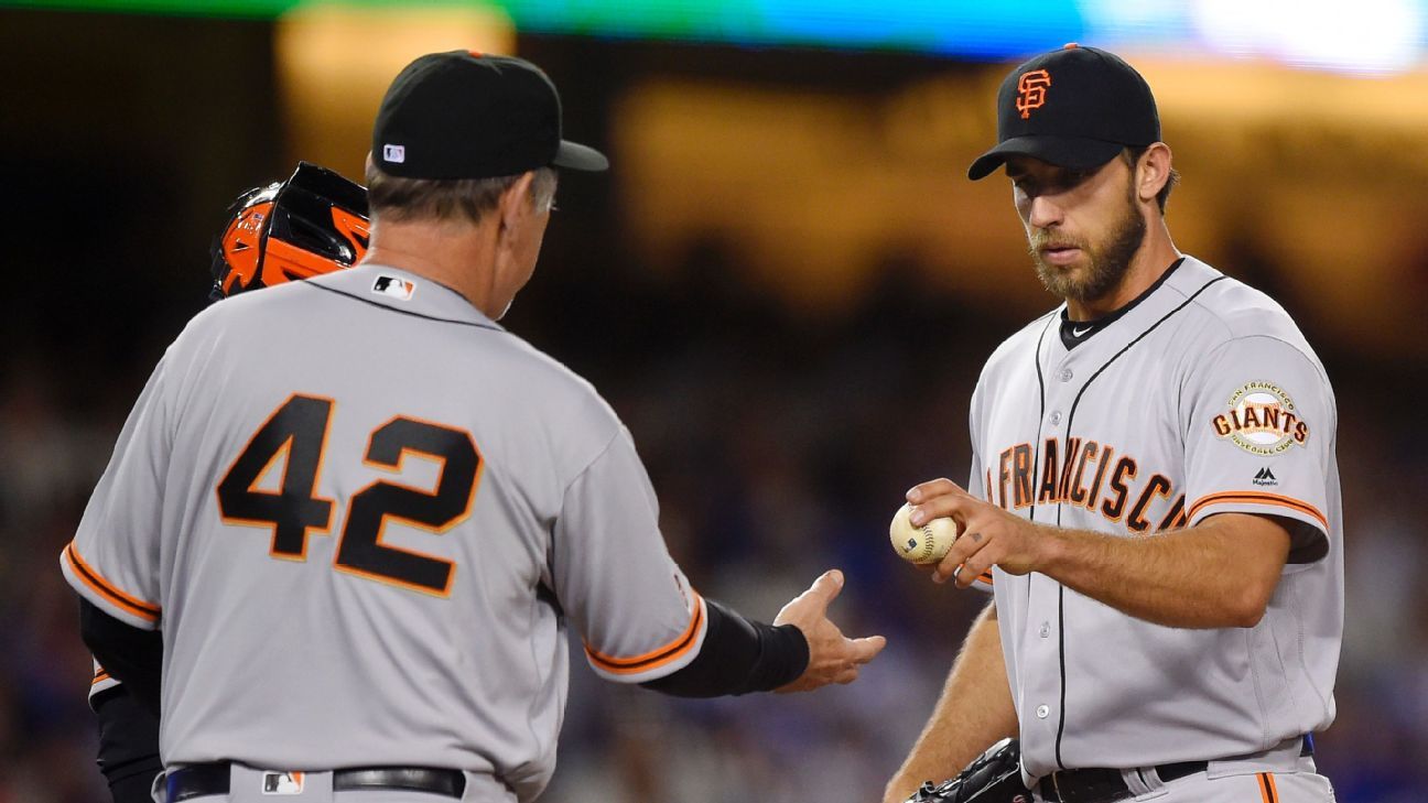 Madison Bumgarner Goes Full Paul Bunyan Mode For Giants Photo