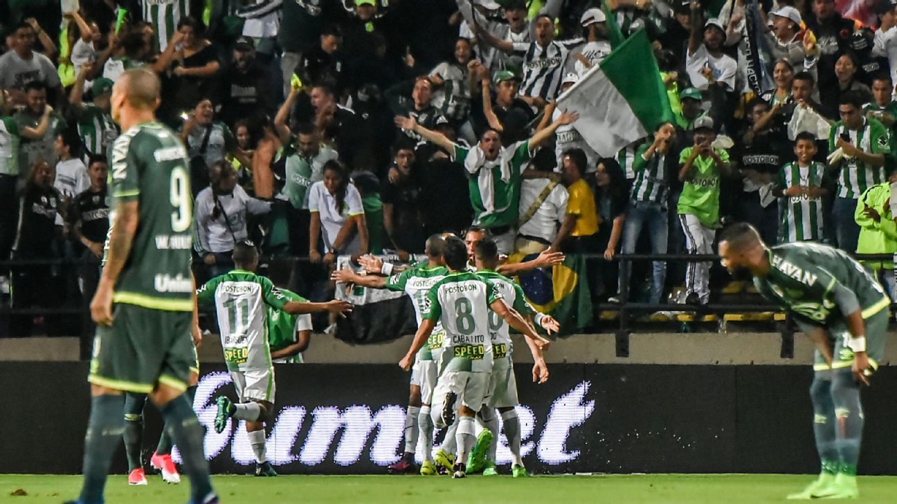 Atletico Nacional beat Chapecoense for Recopa title on celebratory ...
