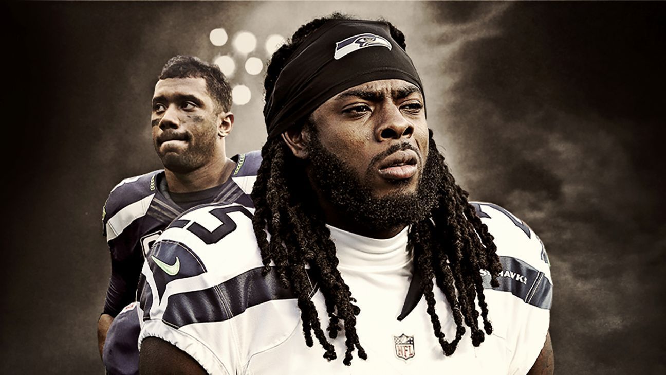 Richard Sherman takes a jab at former teammate Russell Wilson