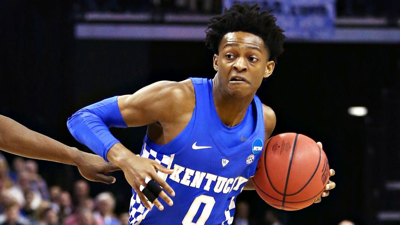 NBA Mock Draft: Sacramento Kings Select De'Aaron Fox From Kentucky