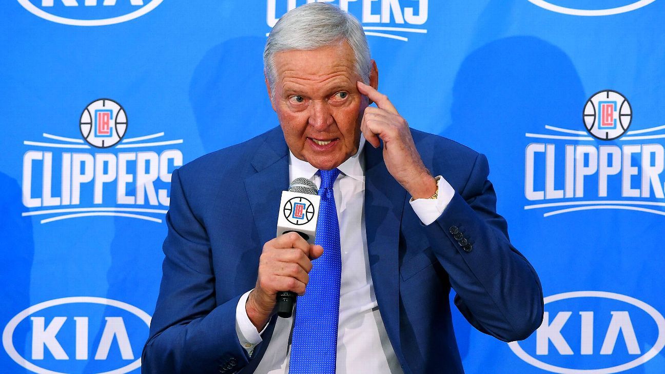 Jerry West says new role with LA Clippers will be 'last adventure' of ...