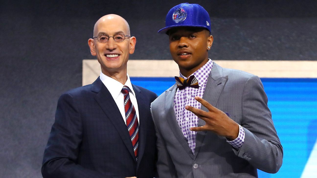 Markelle Fultz the first pick in the 2017 NBA Draft for the