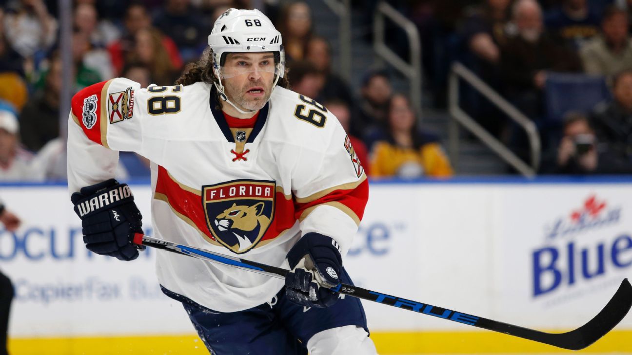 Jaromir Jagr has found the fountain of youth with Florida - Los