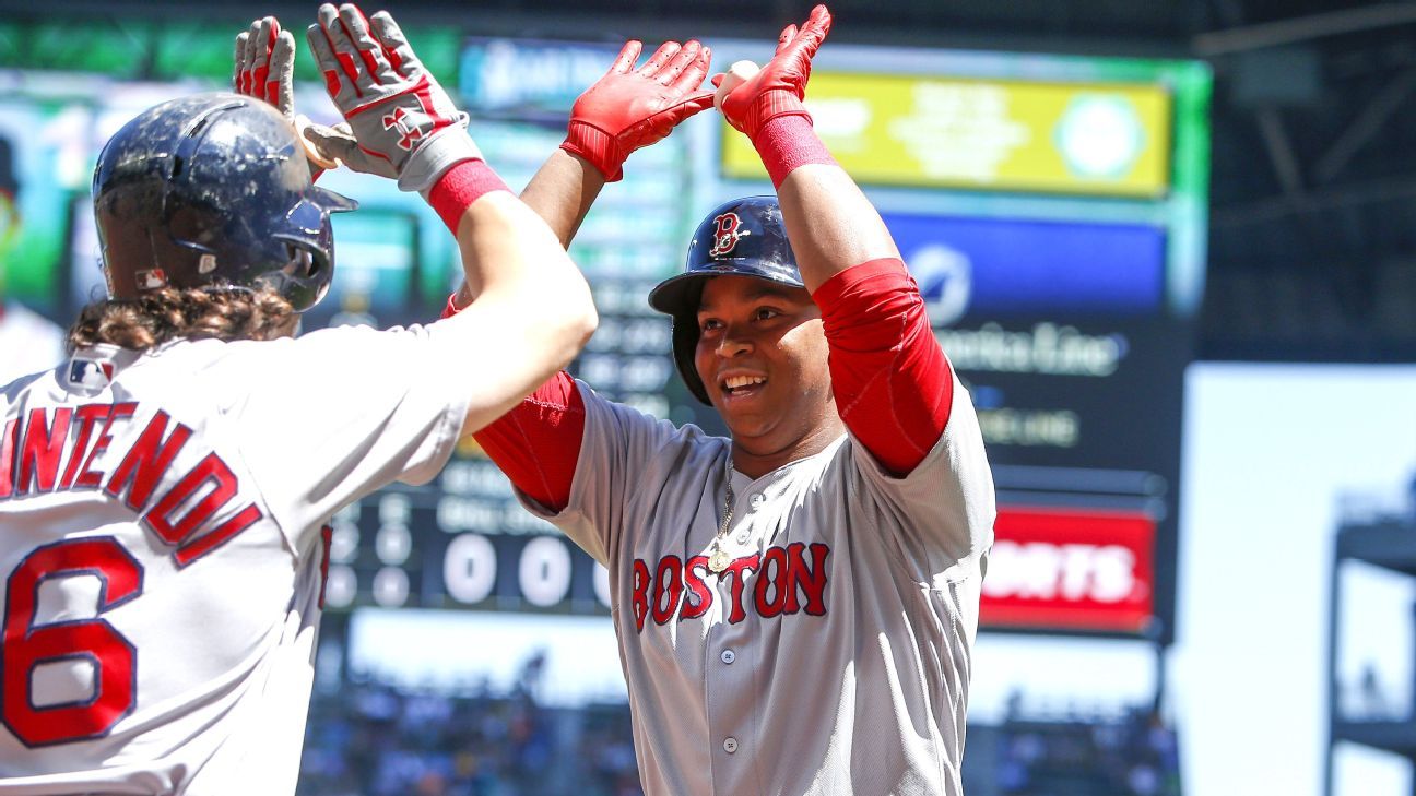 Joyful Devers reminds Sox how much fun baseball can be