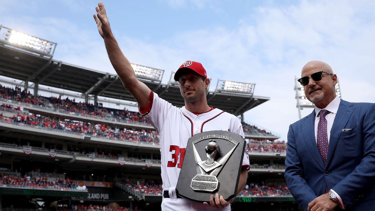 Nationals' Max Scherzer learns to like his different eye colors