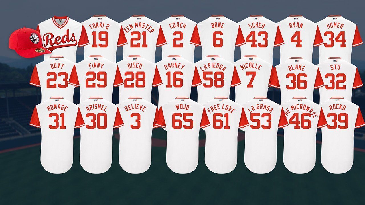 These 58 MLB players won't have a nickname on their jerseys