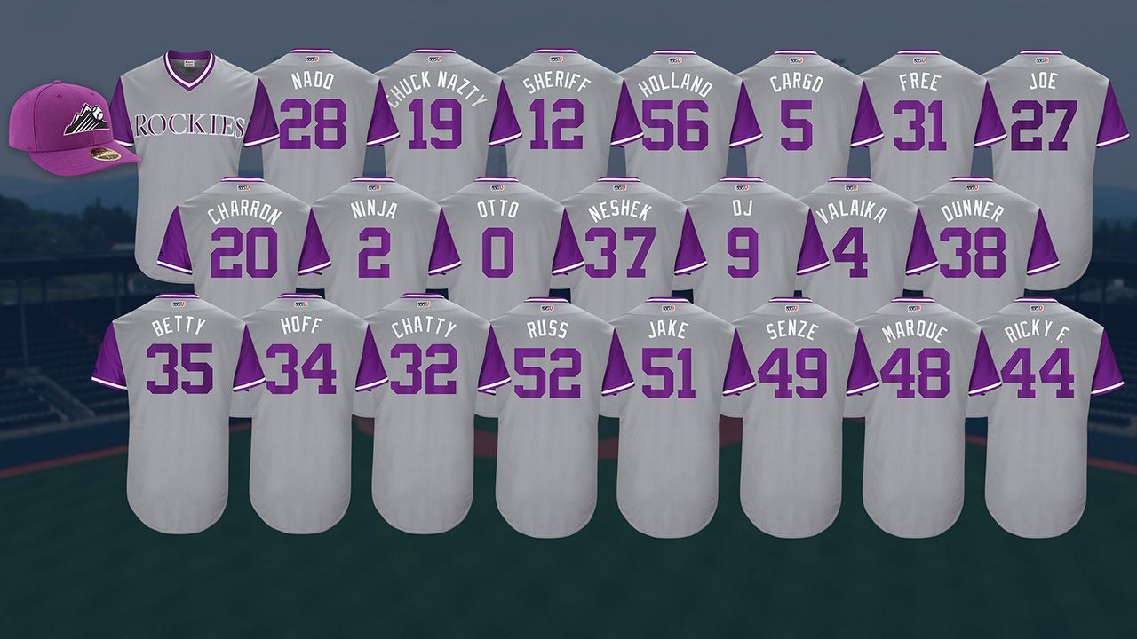 SportsNation -- Which is your favorite Colorado Rockies MLB Players Weekend  nickname? - ESPN