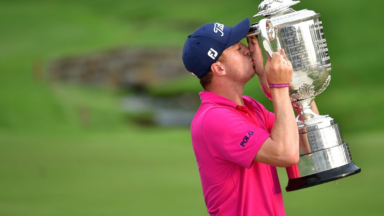 Justin Thomas wins PGA Championship for first major