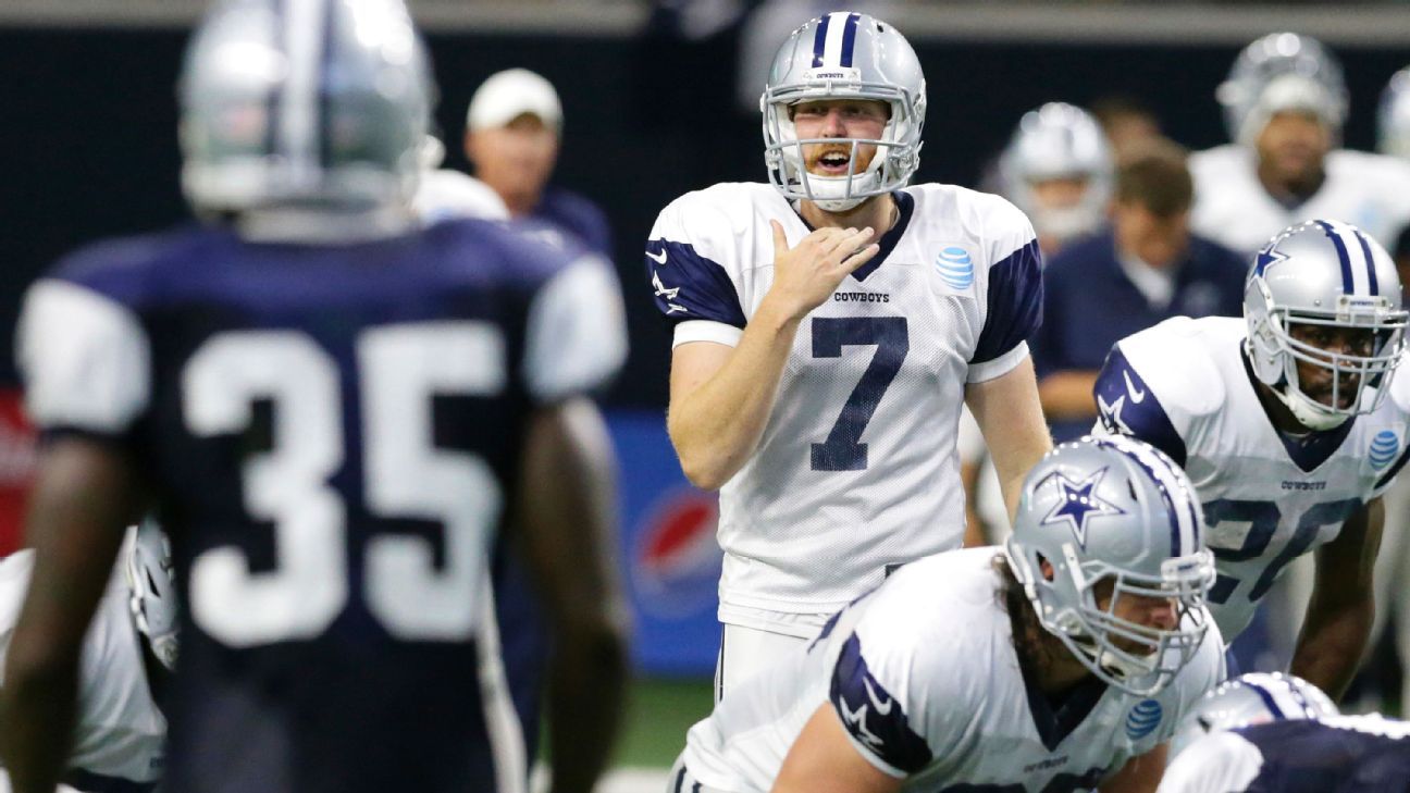 cowboys backup qb 2015