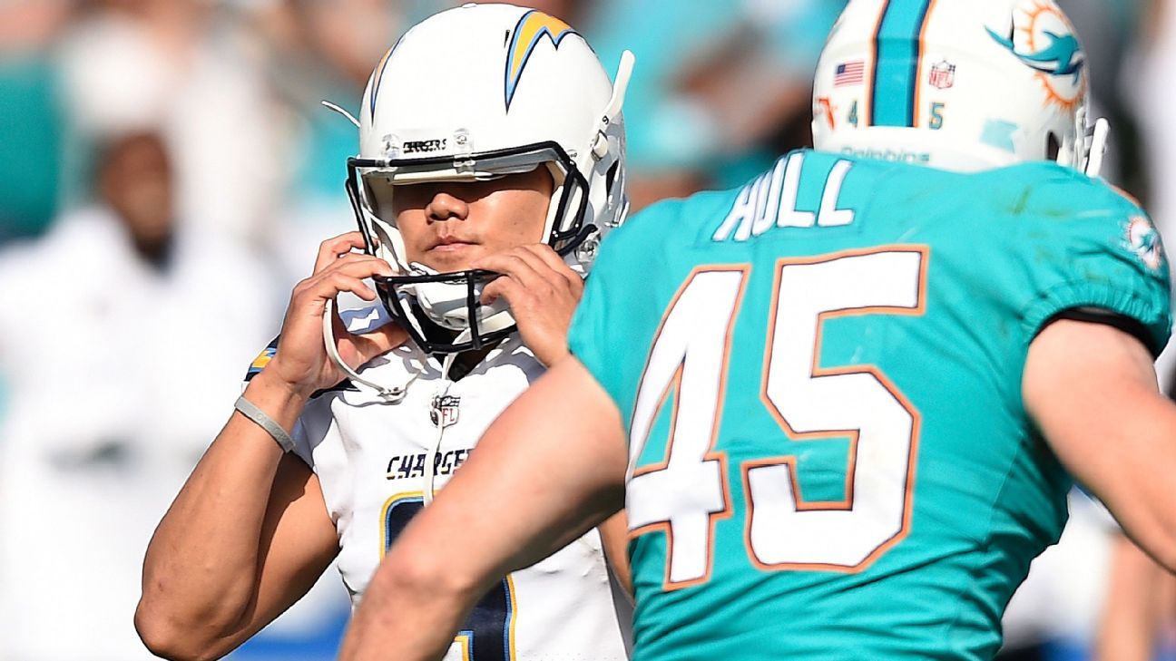 Chargers sticking with kicker Younghoe Koo, for now – Daily News