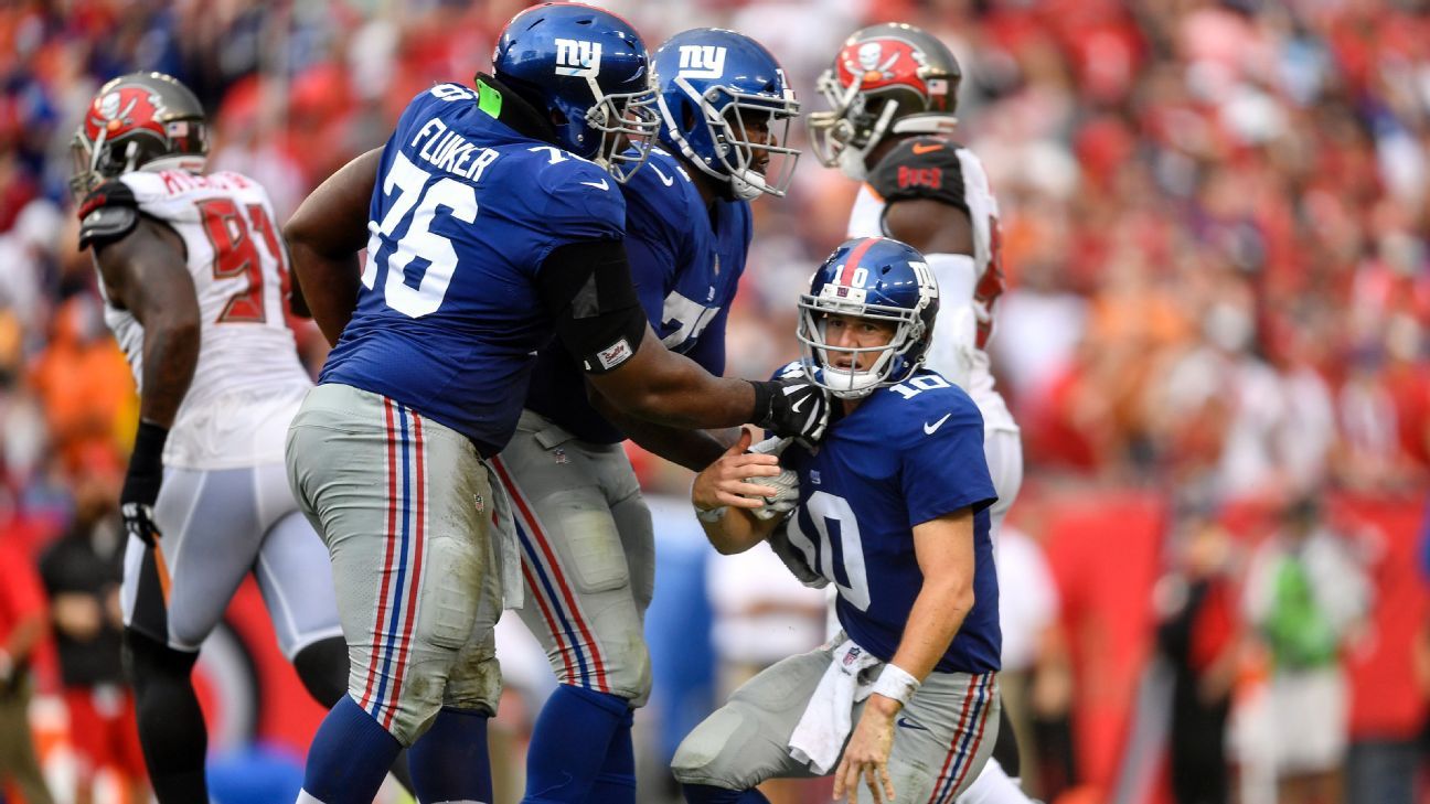 New York Giants sign Free Agent OL D.J. Fluker