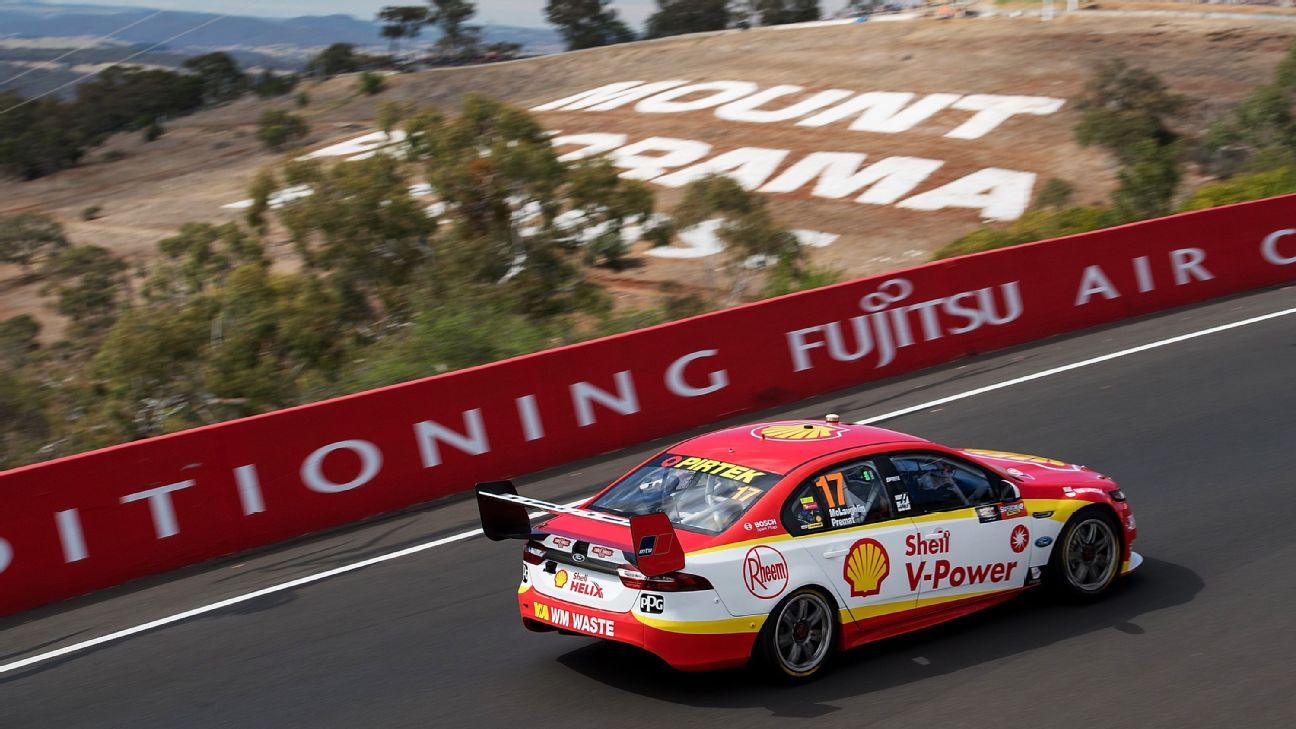 Scott McLaughlin lap record claims Bathurst 1000 pole position ESPN
