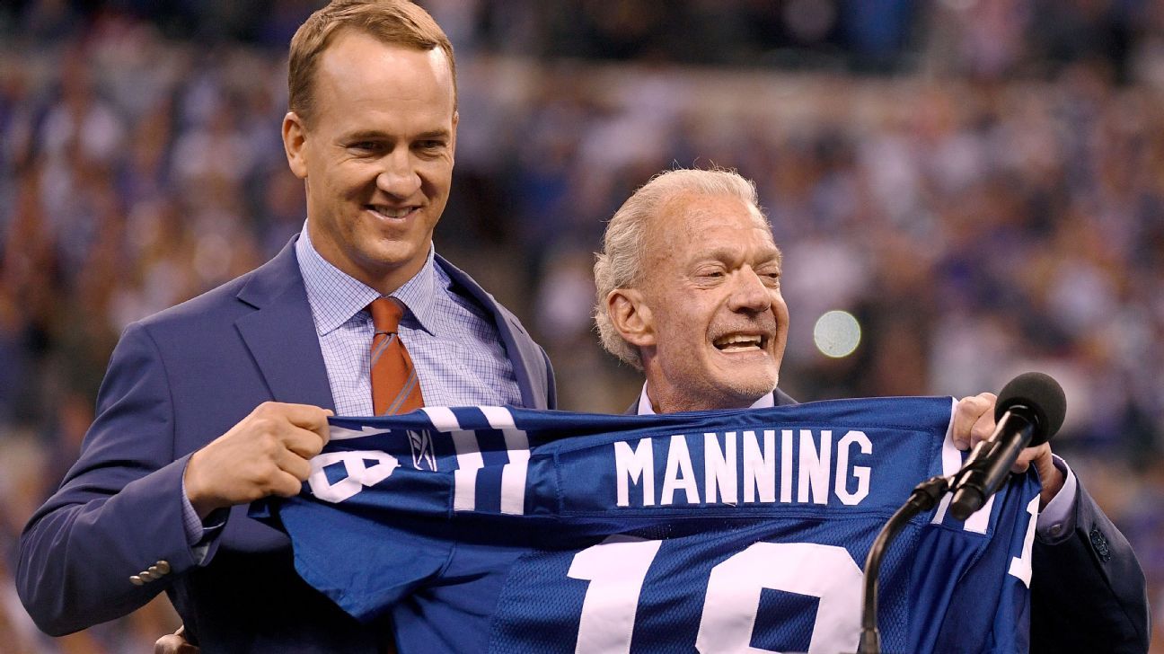 Colts to unveil Peyton Manning statue, retire jersey, induct him in Ring of  Honor this year