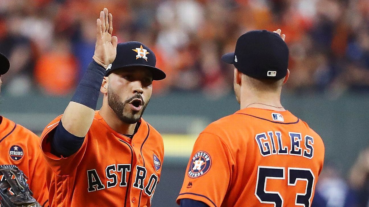 Marwin Gonzalez, wife welcome baby boy after Game 1 of ALCS