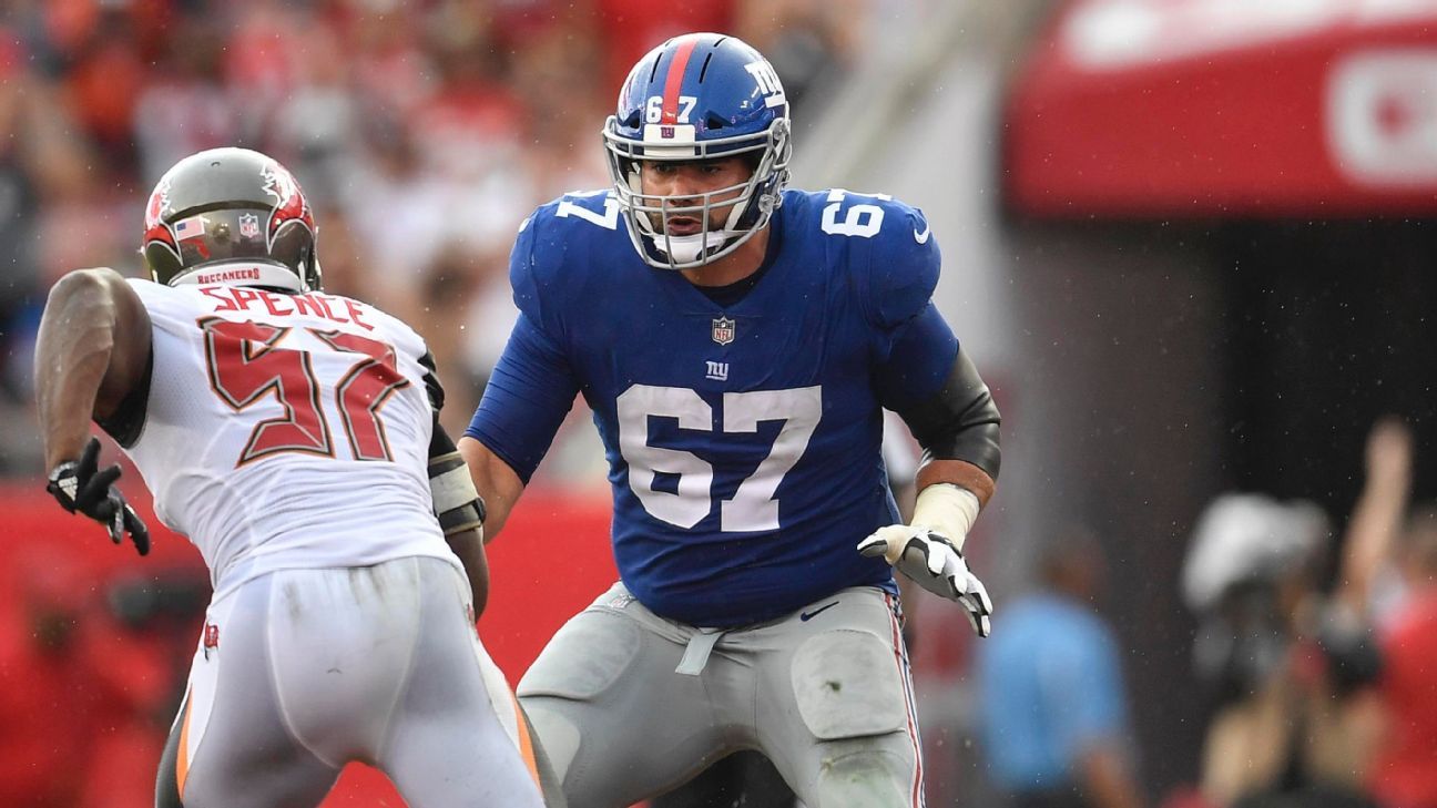 Justin Pugh, Geno Smith head list of 25 New York Giants free agents