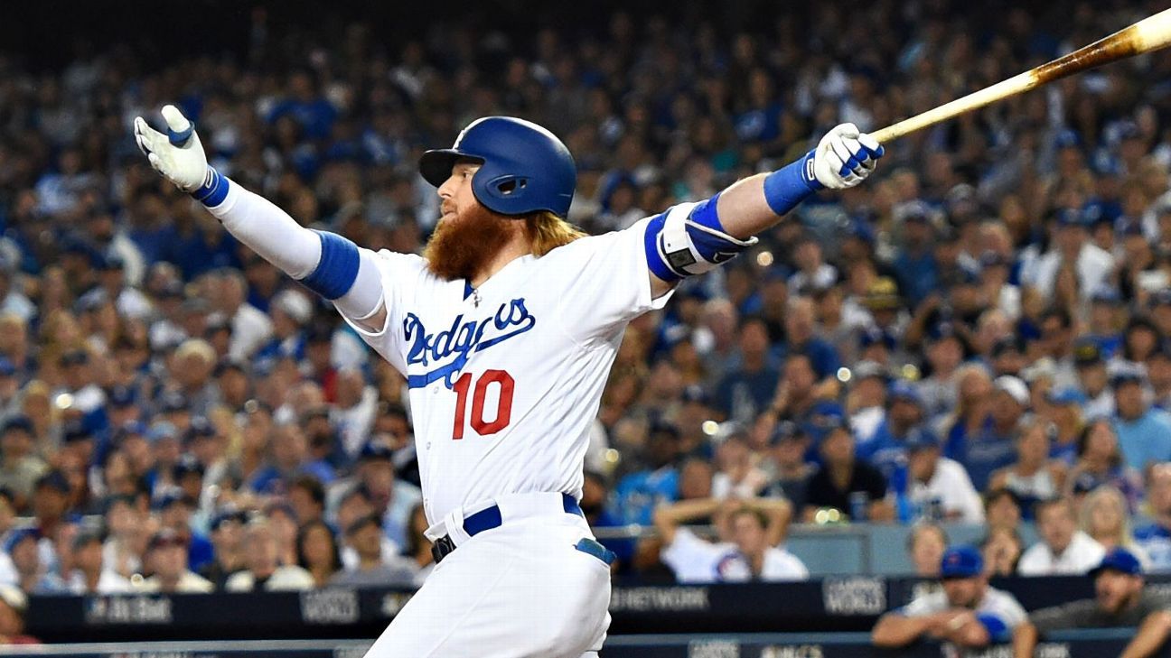 Justin Turner's 3-run, walkoff HR gives L.A. Dodgers a 2-0 NLCS