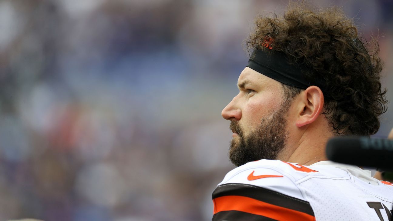 Joe Thomas: Cleveland Browns iron man LT has streak snapped, out for season  