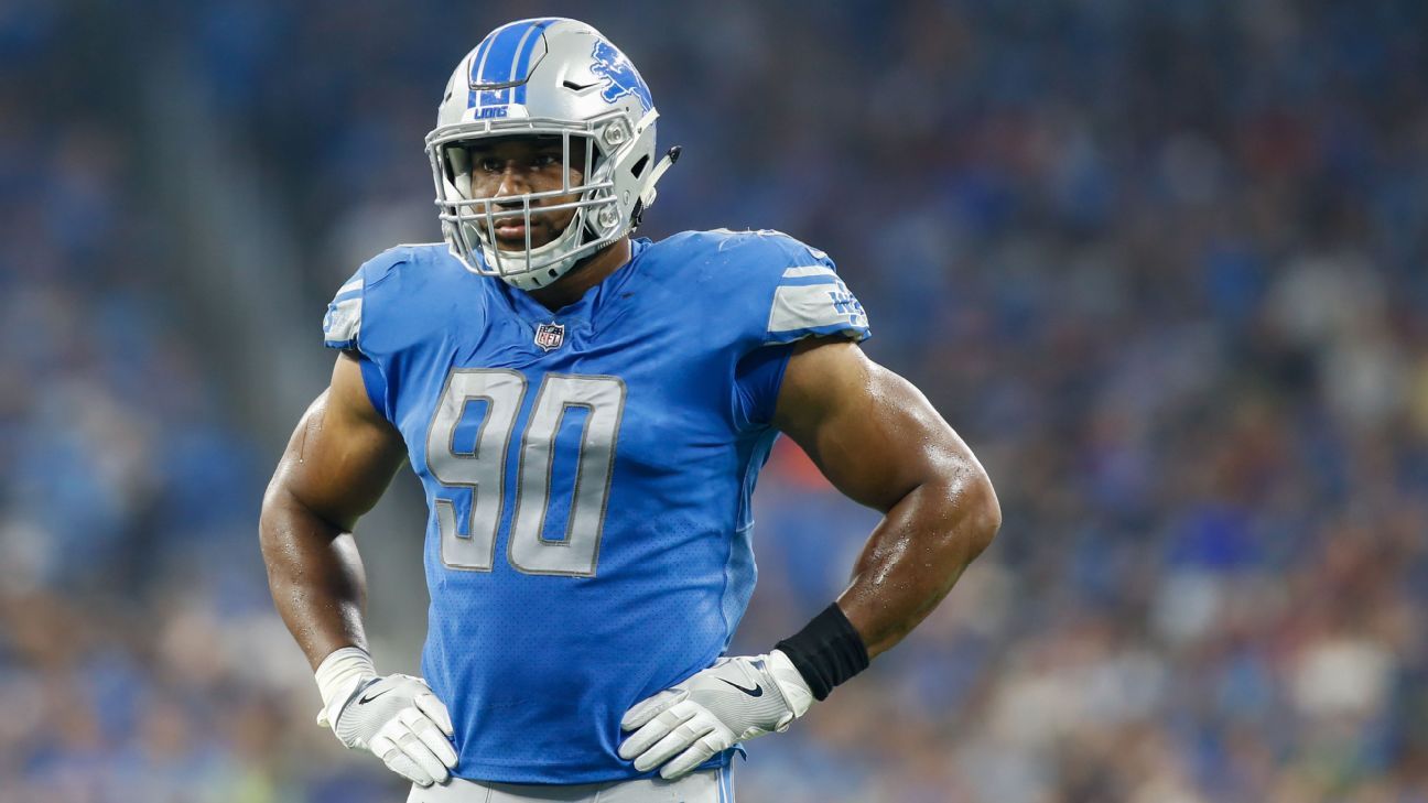 Detroit Lions cut defensive end Cornelius Washington - ESPN