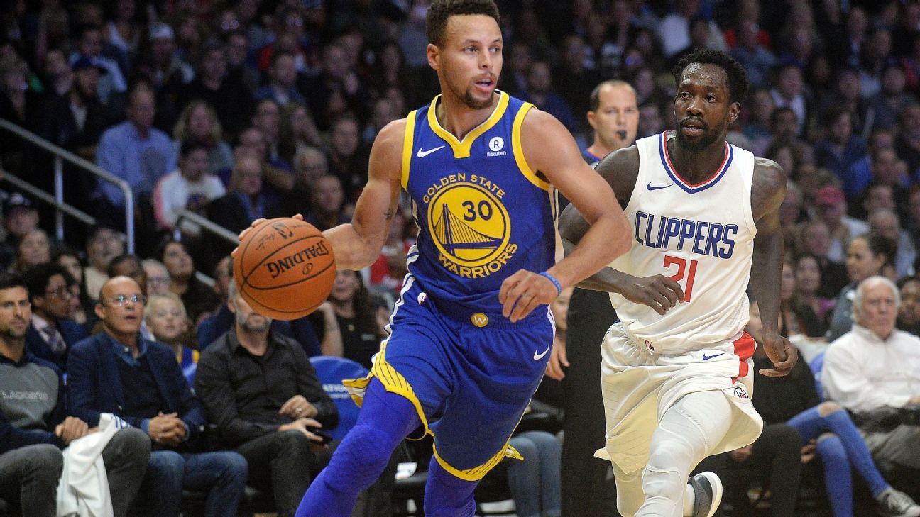 NBA - Warriors win 11th straight against Clippers - ESPN
