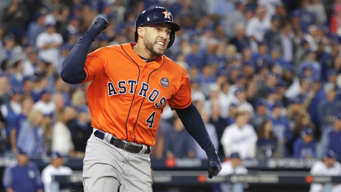 The Astros' George Springer is World Series MVP and an inspiration