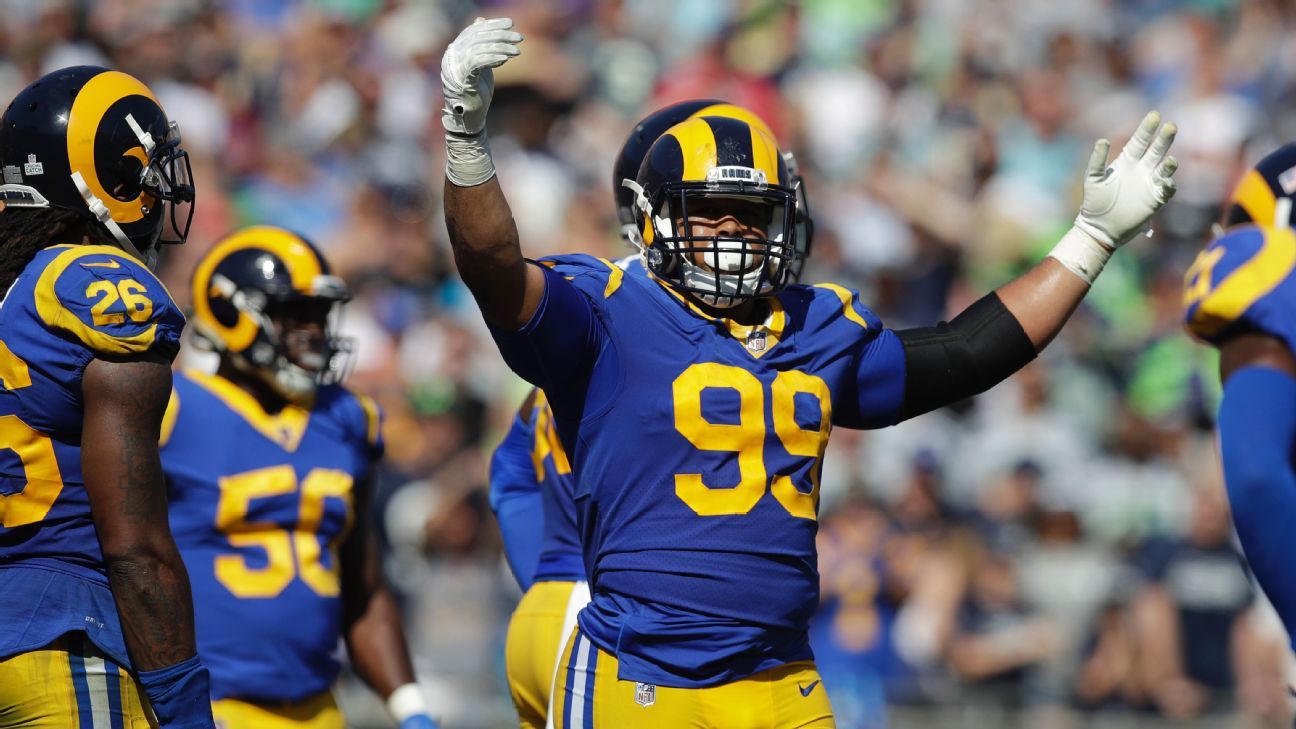 the QBs, RamsVikings is a battle of the defenses