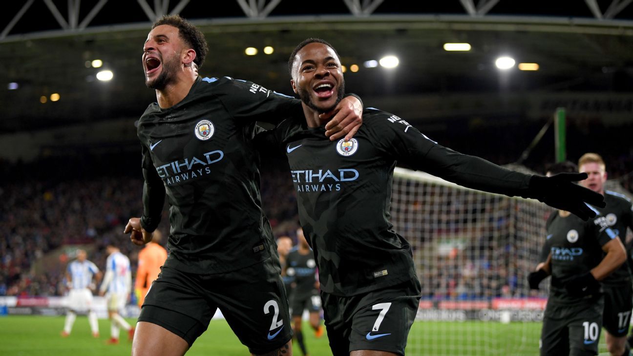 De Bruyne and Sane having a chat before the game tomorrow : r/MCFC