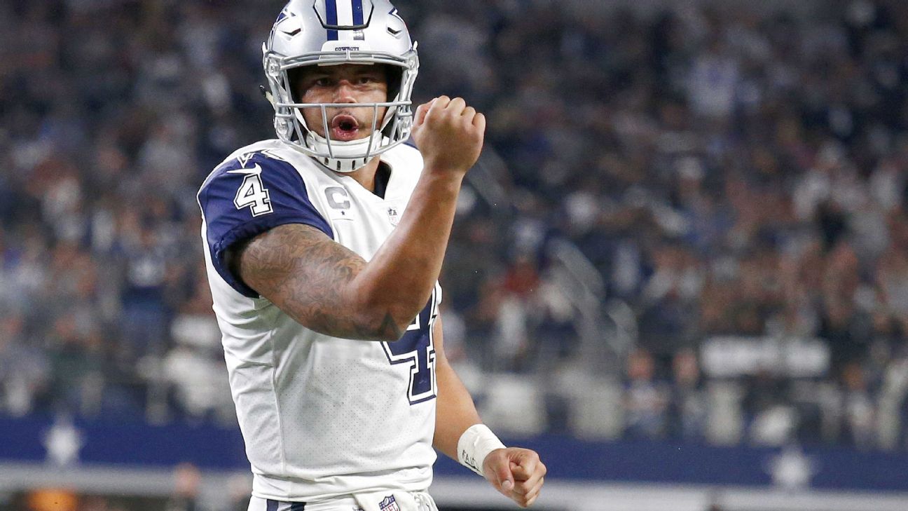 Roger Staubach gives Dak Prescott advice about handling adversity