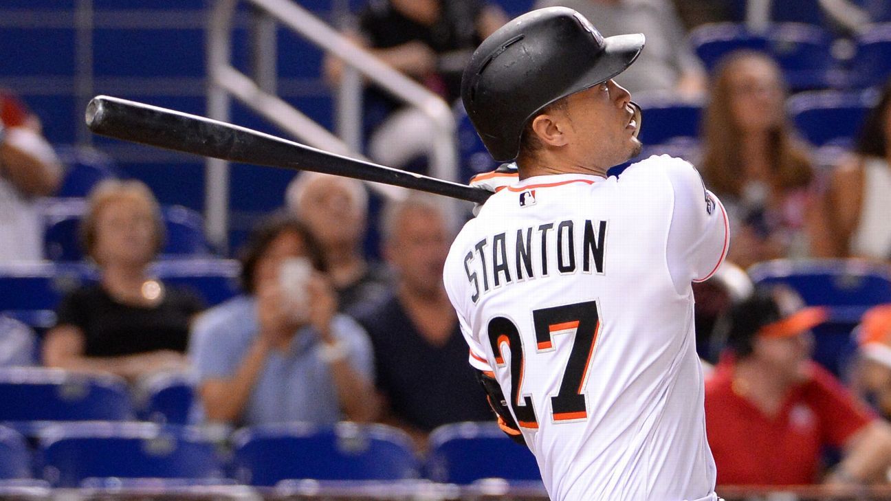 ESPN on Twitter: Giancarlo Stanton said the Marlins threatened to