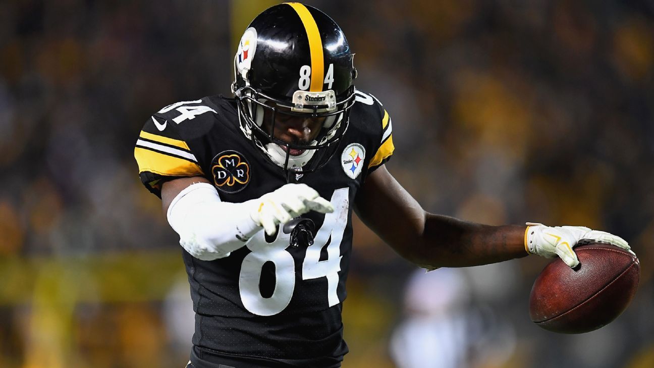 Report: Antonio Brown upset he wasn't voted Pittsburgh Steelers' MVP