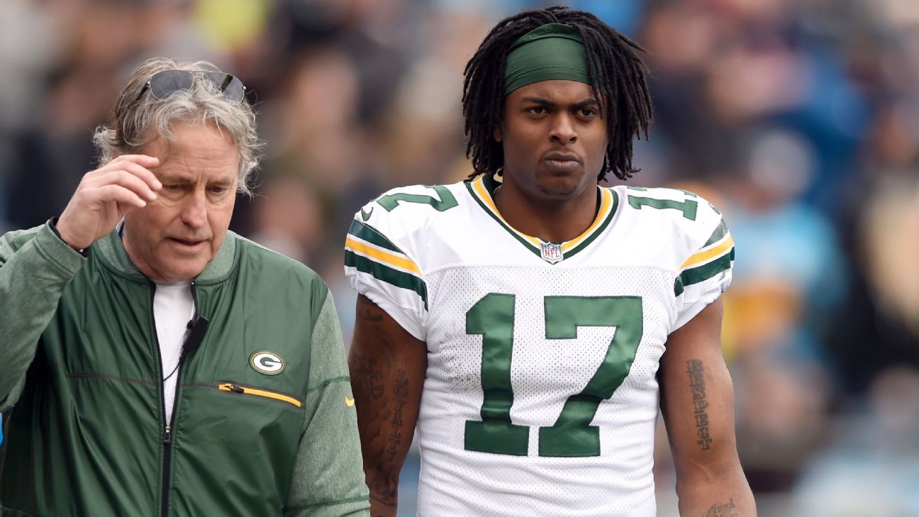 Davante Adams' message to agent after 'hellacious' hits: I'm fine