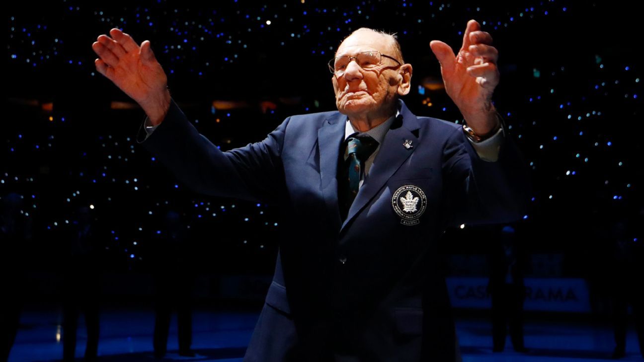 Johnny Bower, Hall of Fame goaltender, dies at 93 ESPN