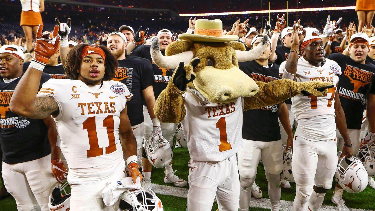 Texas coach Tom Herman mocks Missouri QB Drew Lock's TD dance