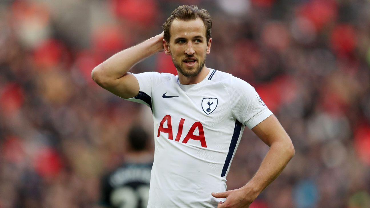 Harry Kane unveils Tottenham's new shirt with Real Madrid transfer interest  on the horizon