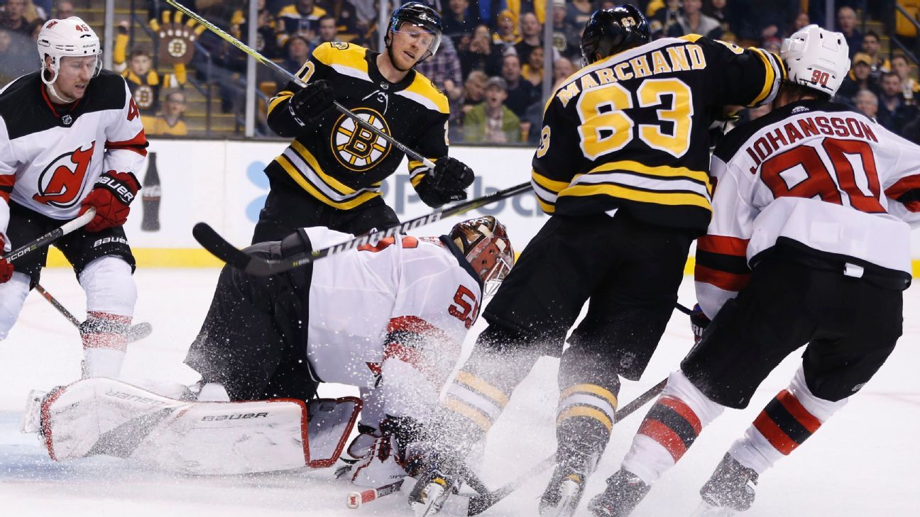 Marcus Johansson of New Jersey Devils calls Brad Marchand hit 'stupid