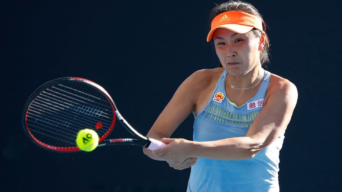 China’s Foreign Ministry ‘not aware’ of situation surrounding tennis player Peng Shuai – ESPN