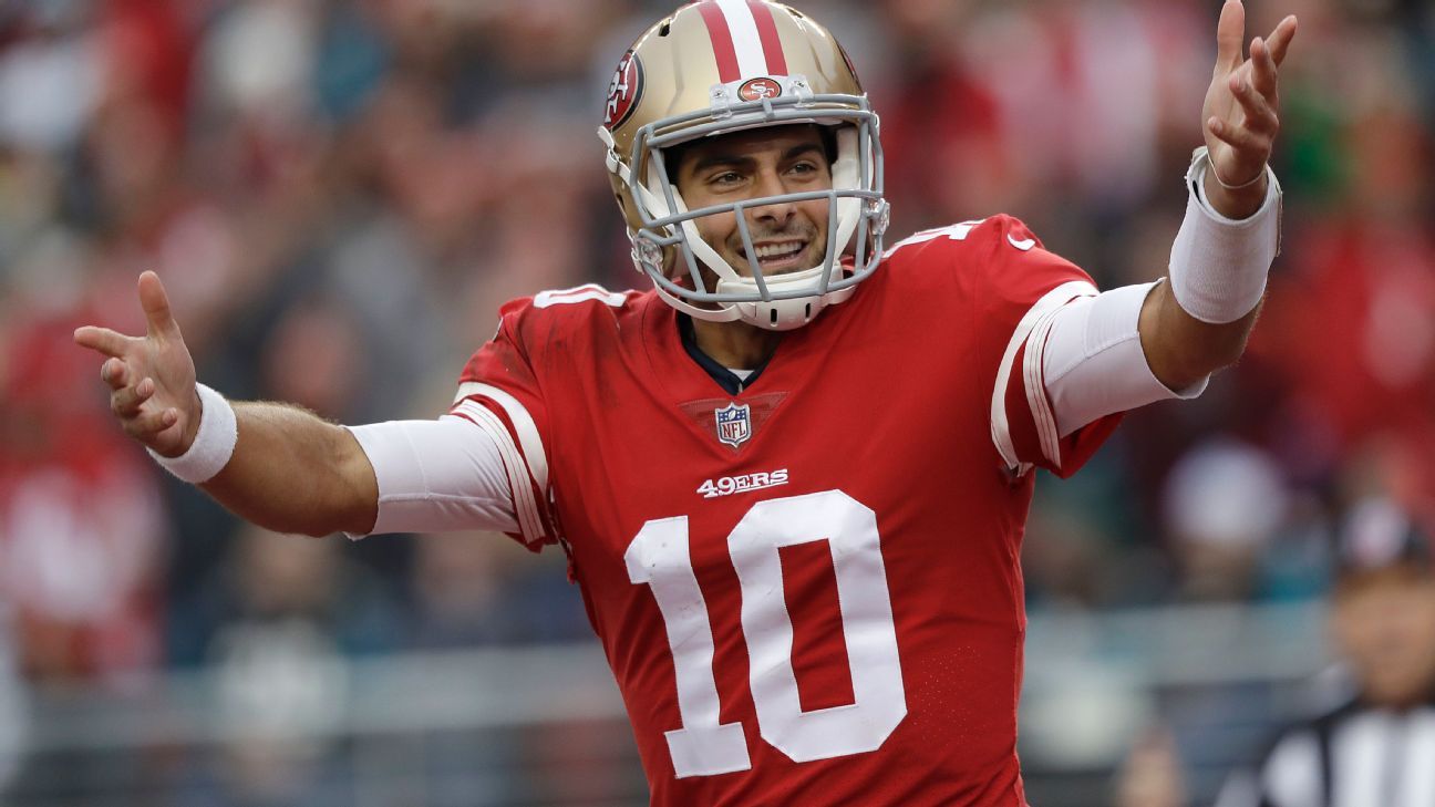 Mariscal Jimmy Garoppolo muestra su clase y 49ers siguen invictos – El  Nuevo Diario (República Dominicana)